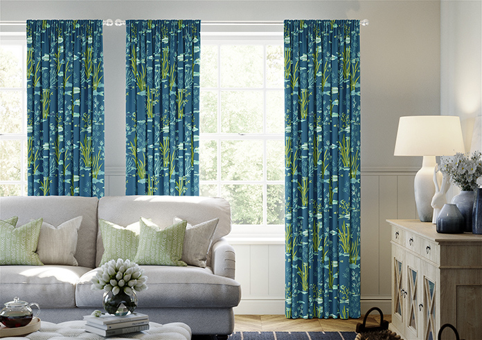 Shallows, Aquarius - Made to Measure Curtain - Image 3